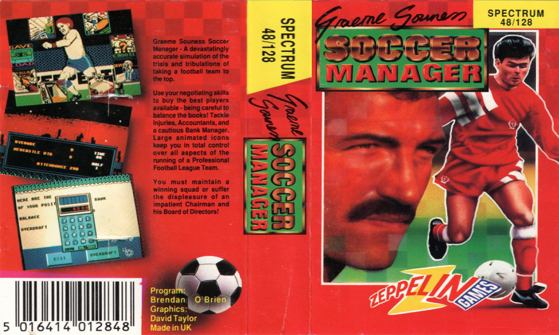 Graeme Souness Soccer Manager — box-texture (EU)
