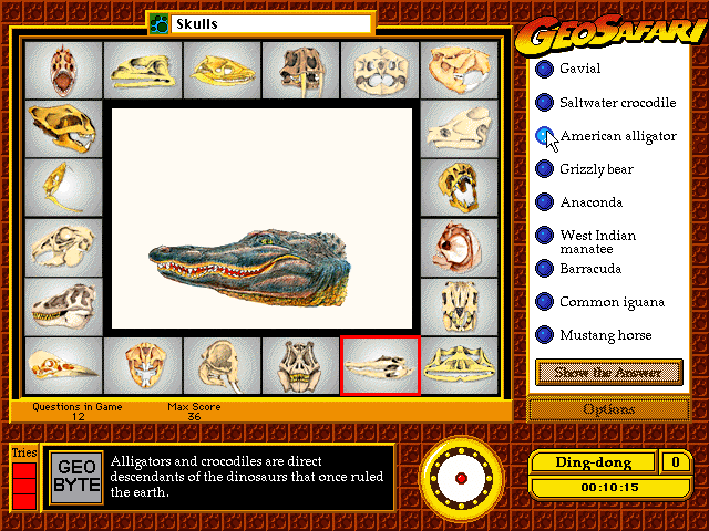 GeoSafari: Animals — ss (WOR)