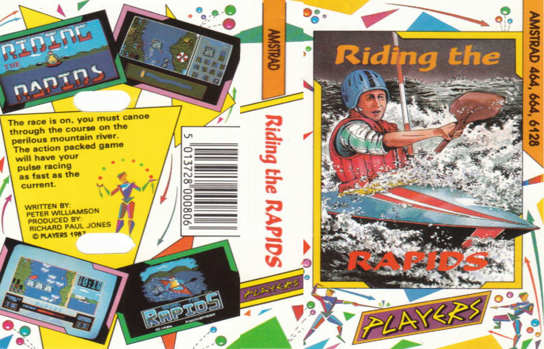 Riding The Rapids — box-texture (EU)