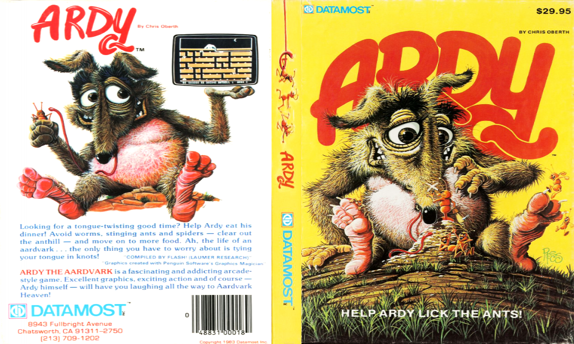 Ardy the Aardvark — box-texture (US)