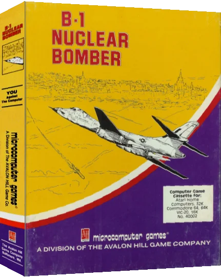 B1 Nuclear Bomber — box-3D (US)