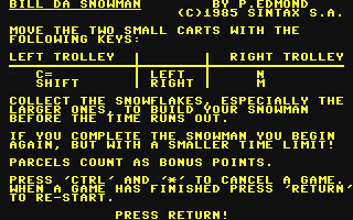 Bill da Snowman — sstitle (WOR)