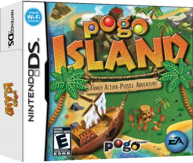 Pogo Island — box-3D (US)