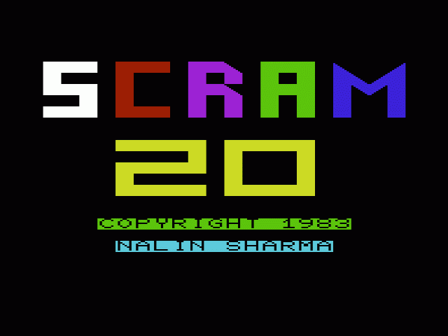 Scram 20 — sstitle (WOR)