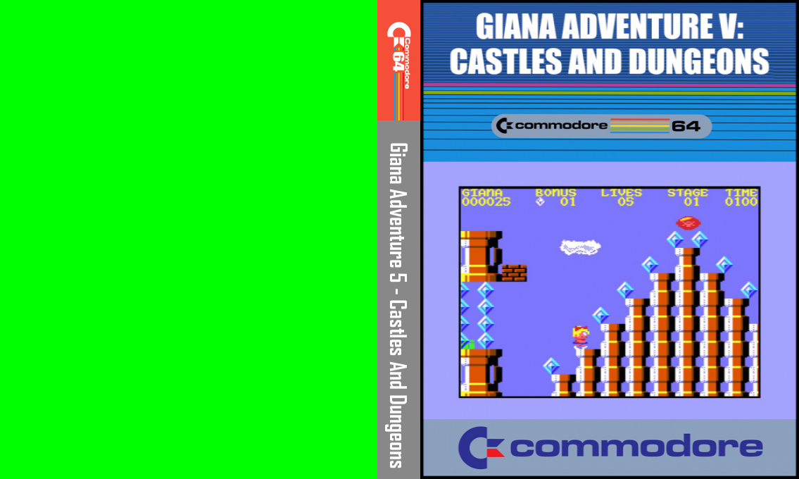 Giana Adventure 5 - Castles And Dungeons — box-texture (CUS)