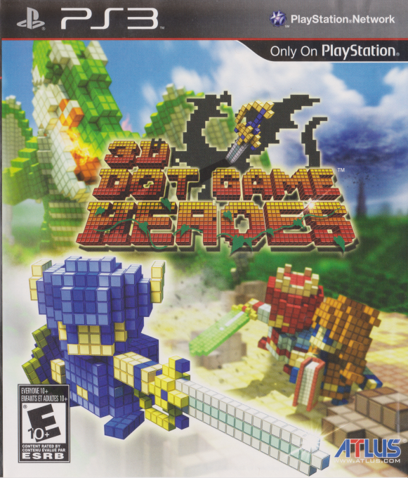 3D Dot Game Heroes box art