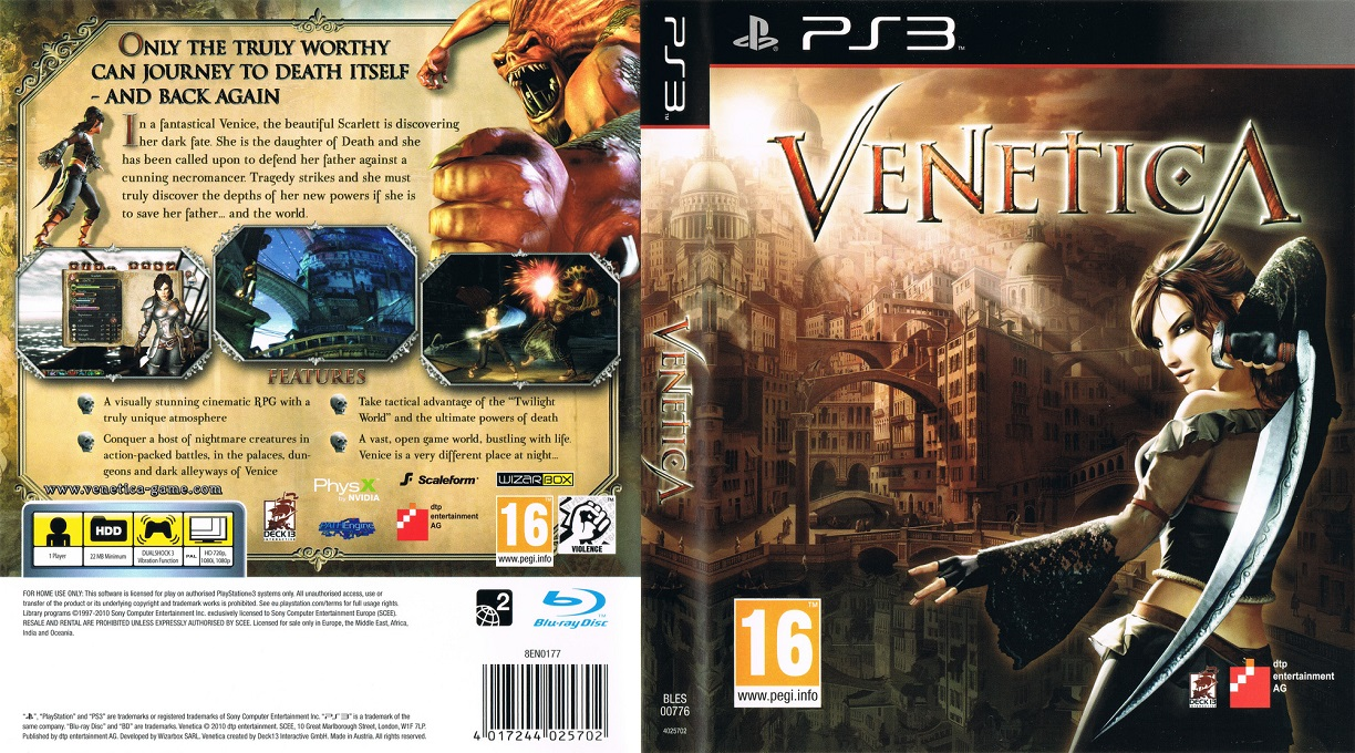 Venetica — box-texture (EU)