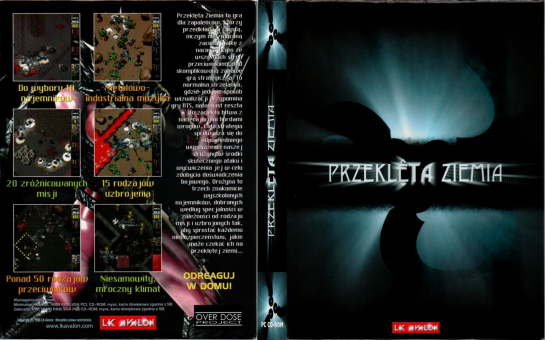 Przekleta Ziemia — box-texture (EU)