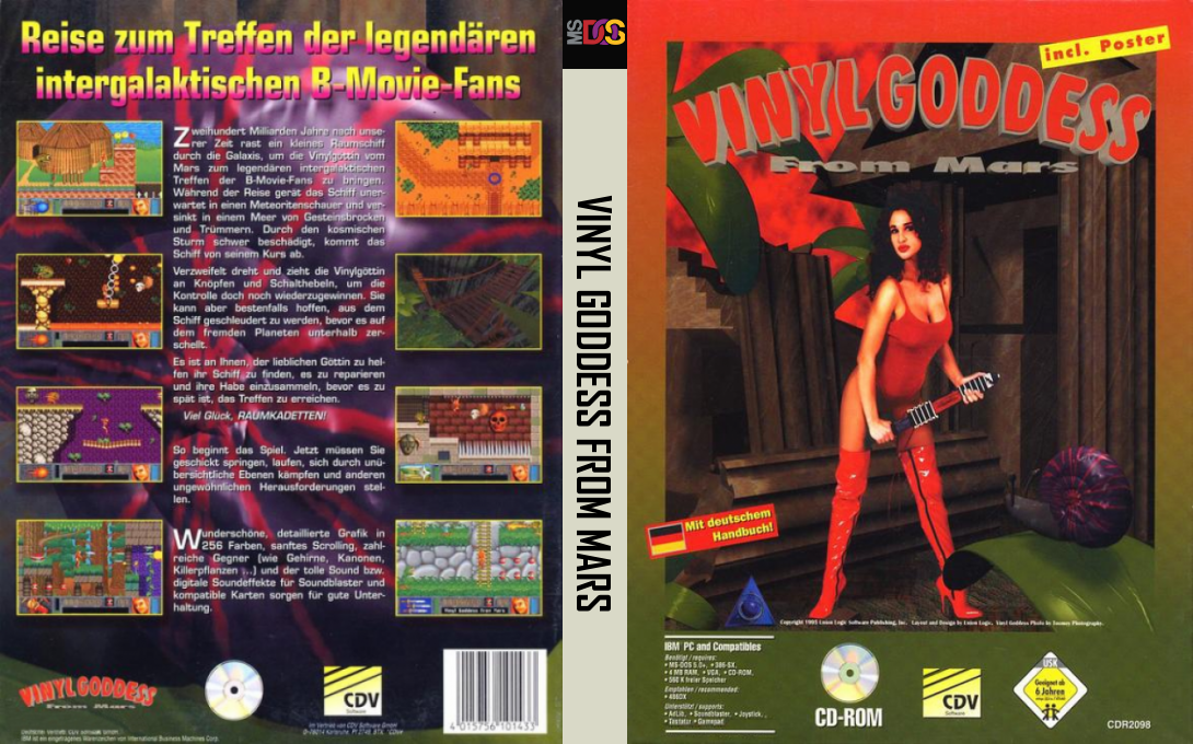 Vinyl Goddess From Mars — box-texture (EU)