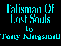 Talisman of Lost Souls — sstitle (WOR)