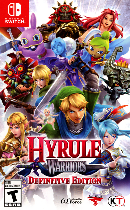 Hyrule Warriors - Definitive Edition box art