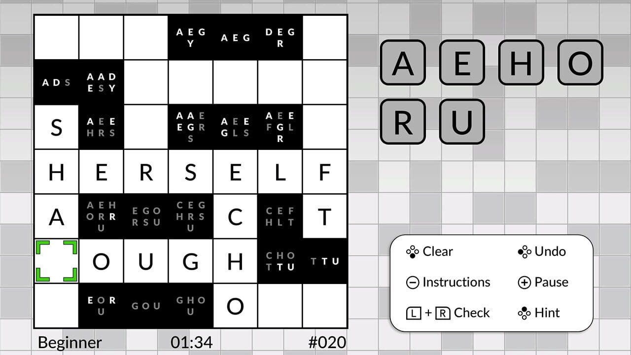 Wordsweeper by POWGI — screenshot (WOR)