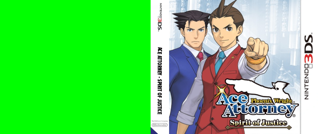 Phoenix Wright - Ace Attorney – Spirit of Justice — box-texture (EU)