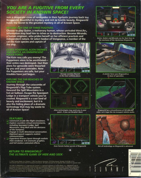 Return To Ringworld — box-2D-back (US)
