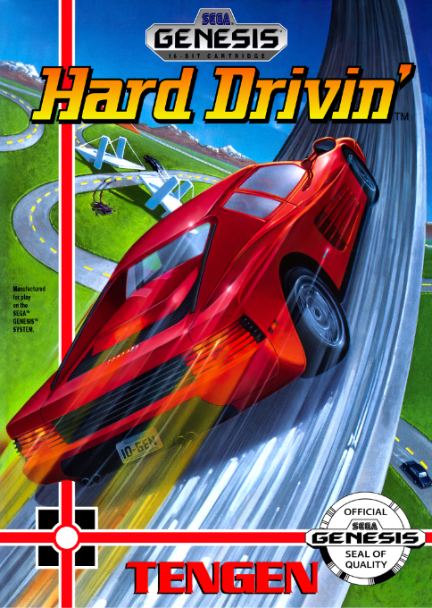 Hard Drivin' box art