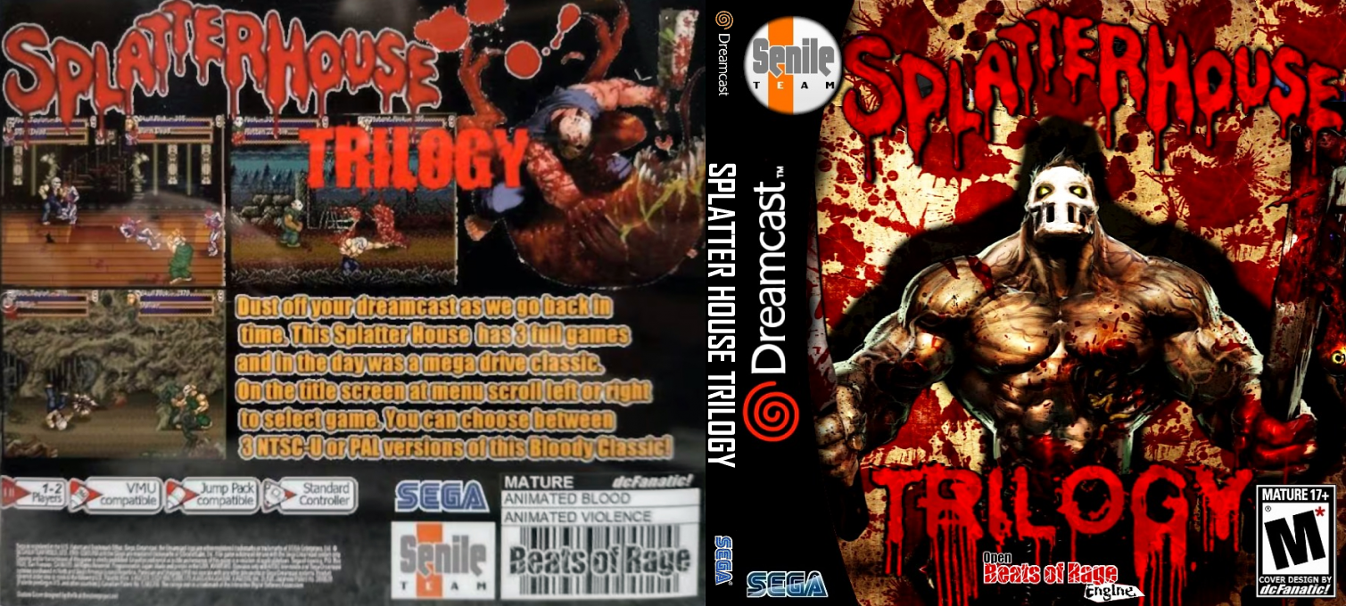 Splatterhouse Trilogy — box-texture (US)
