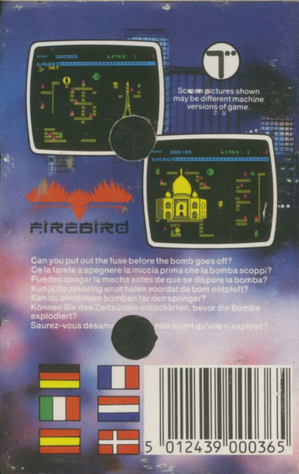 Short's Fuse — box-2D-back (EU)