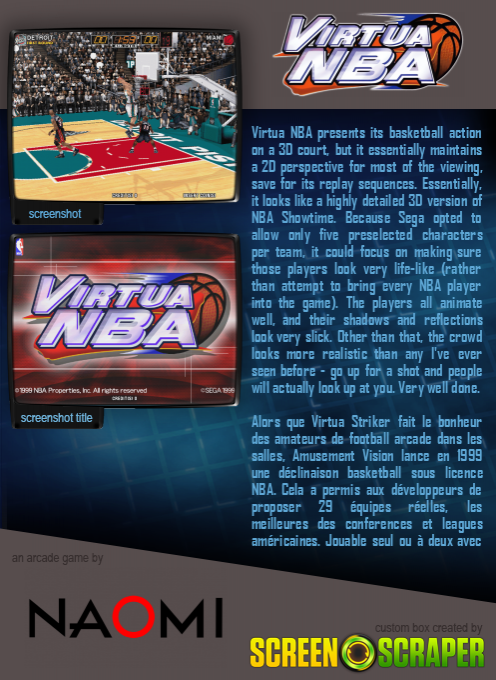 Virtua NBA — box-2D-back (SS)