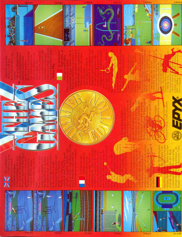 Games, The - Summer Edition — box-2D-back (EU)