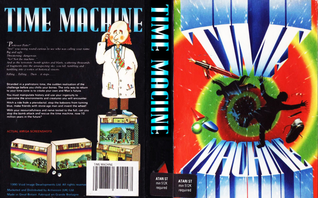 Time Machine — box-texture (EU)
