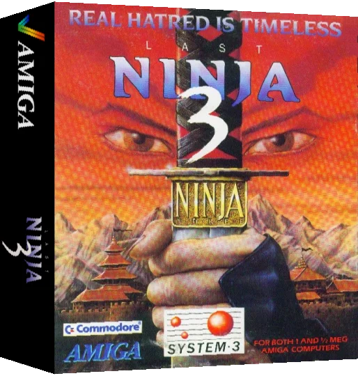 Last Ninja 3 — box-3D (WOR)