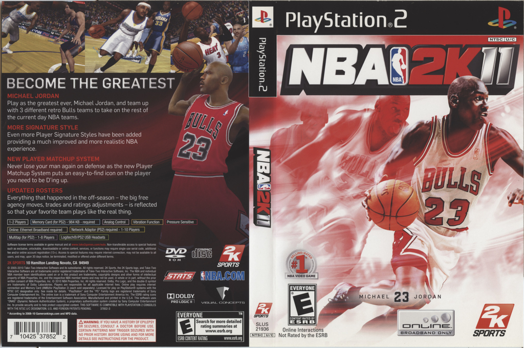NBA 2K11 — box-texture (US)