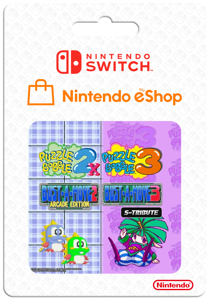Puzzle Bobble2X BUST-A-MOVE 2 Arcade Edition & Puzzle Bobble 3 BUST-A-MOVE 3 S-Tribute — support-2D (CUS)