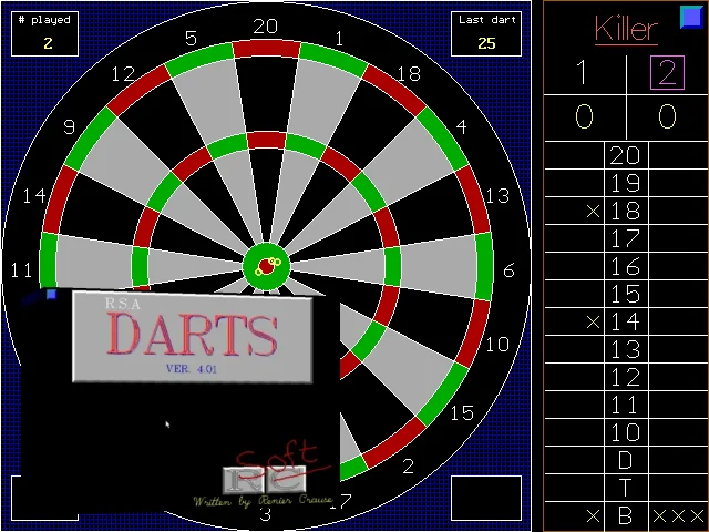 R.S.A Darts — mixrbv2 (WOR)