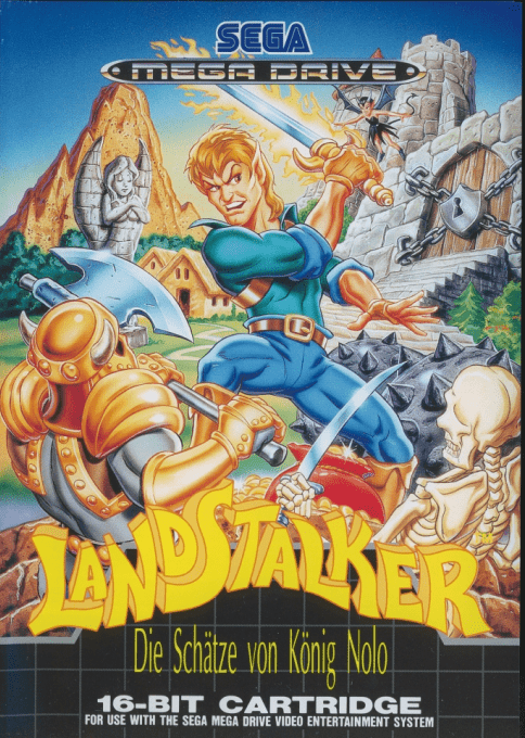Landstalker - Koutei No Zaihou — box-2D (DE)
