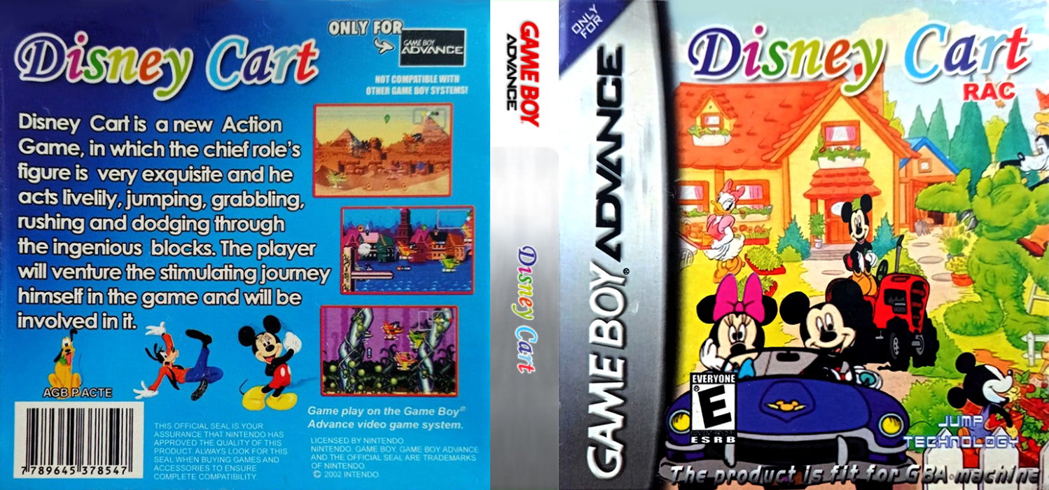 Disney Cart — box-texture (US)