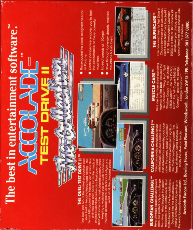 Test Drive 2 - The Collection — box-2D-back (EU)