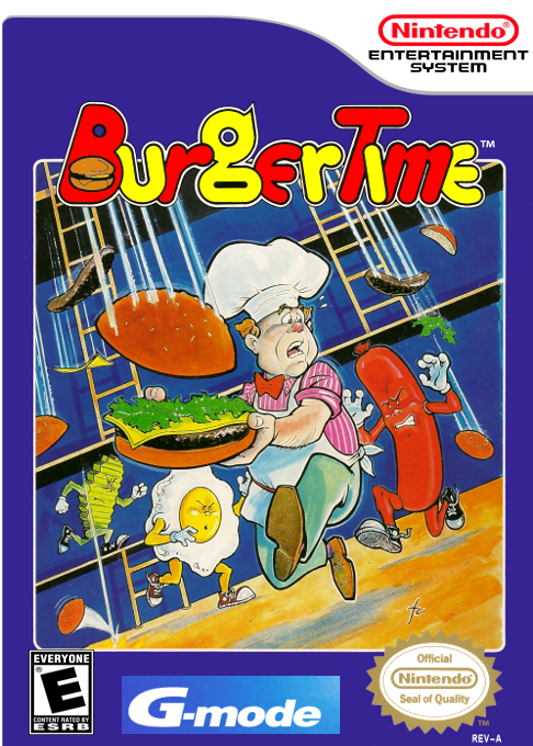 BurgerTime box art