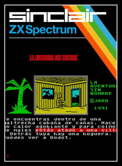 Aventura Sin Nombre, La box art