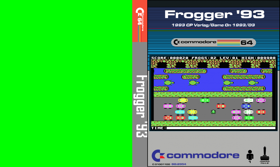 Frogger '93 — box-texture (CUS)