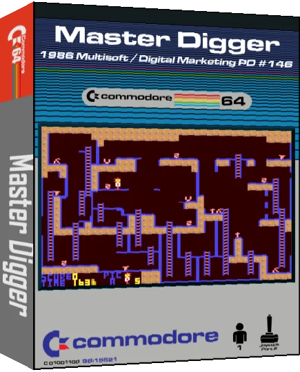 Master Digger — box-3D (CUS)