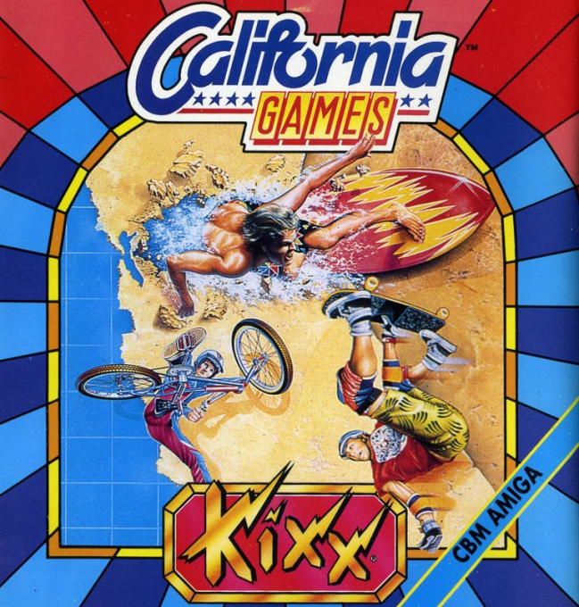 California Games — box-2D (EU)