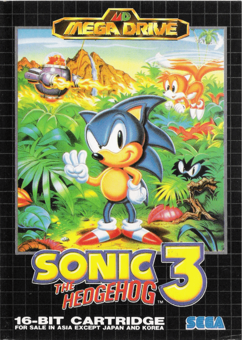 Sonic The Hedgehog 3 — box-2D (ASI)
