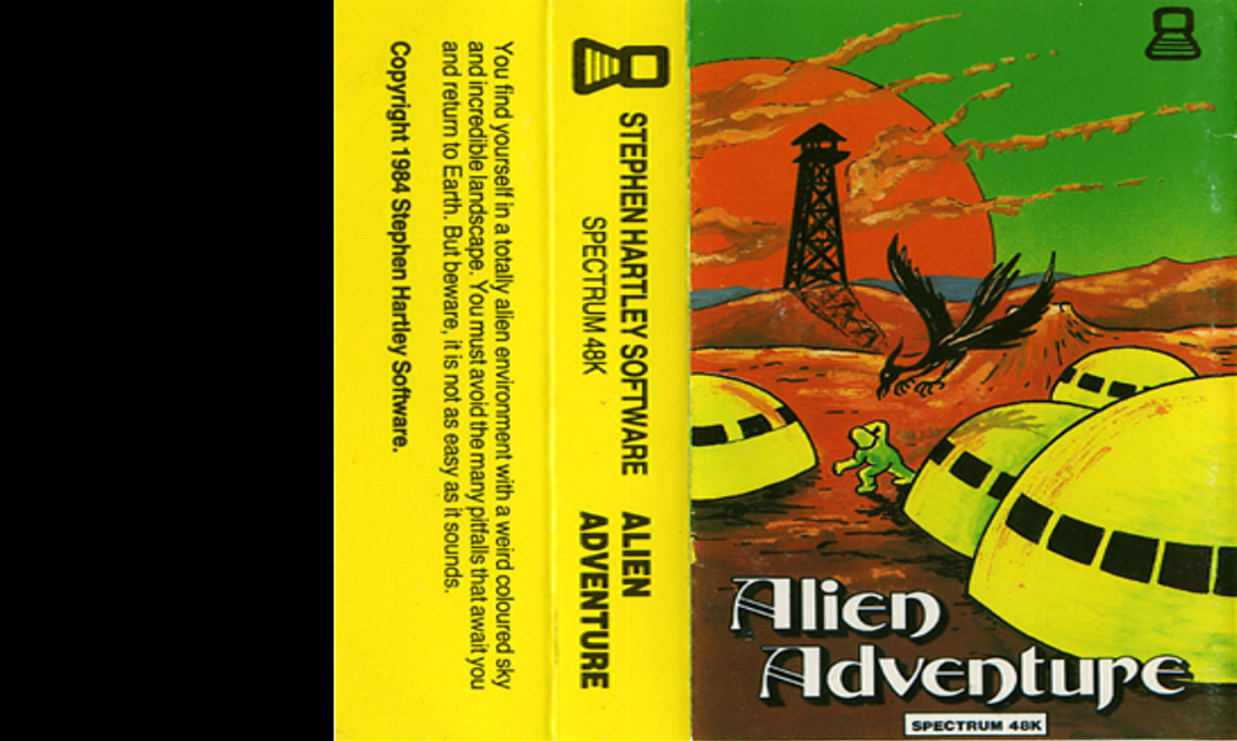 Alien Adventure — box-texture (UK)