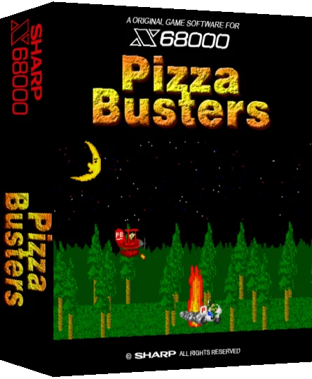 Pizza Busters — box-3D (SS)