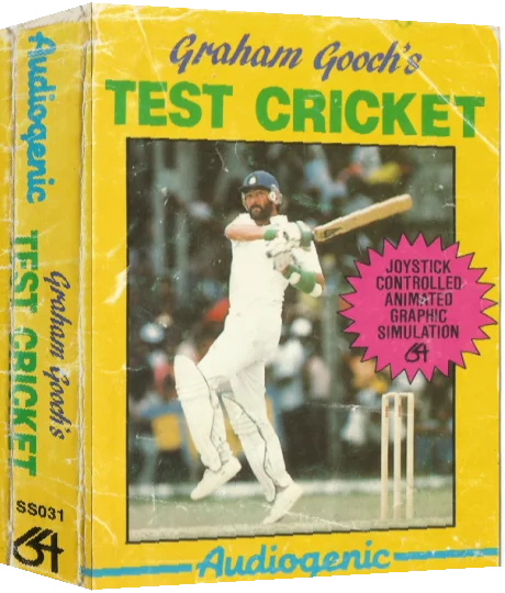 Graham Gooch's Test Cricket — box-3D (EU)