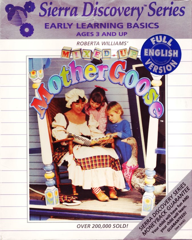Roberta Williams' Mixed-Up Mother Goose box art