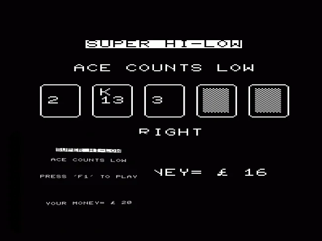 Super Hi-Low — mixrbv2 (WOR)