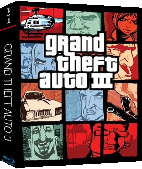 Grand Theft Auto III — box-3D (WOR)