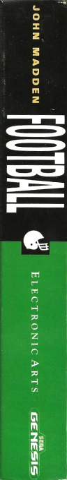 John Madden Football — box-2D-side (US)