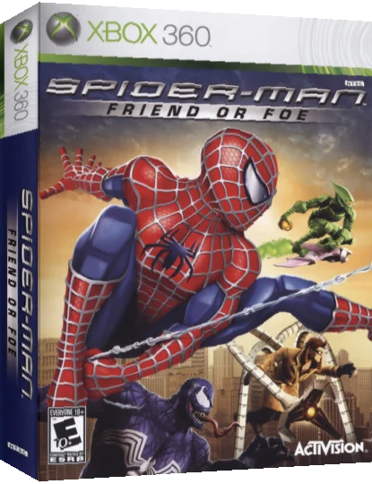Spider-Man - Friend or Foe — box-3D (US)