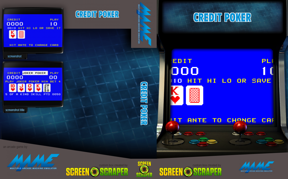 Credit Poker — box-texture (SS)