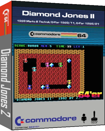 Diamond Jones II — box-3D (CUS)