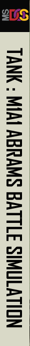 Tank - The M1A1 Abrams Battle Tank Simulation — box-2D-side (US)
