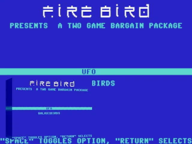 UFO + Galaxibirds — mixrbv2 (WOR)