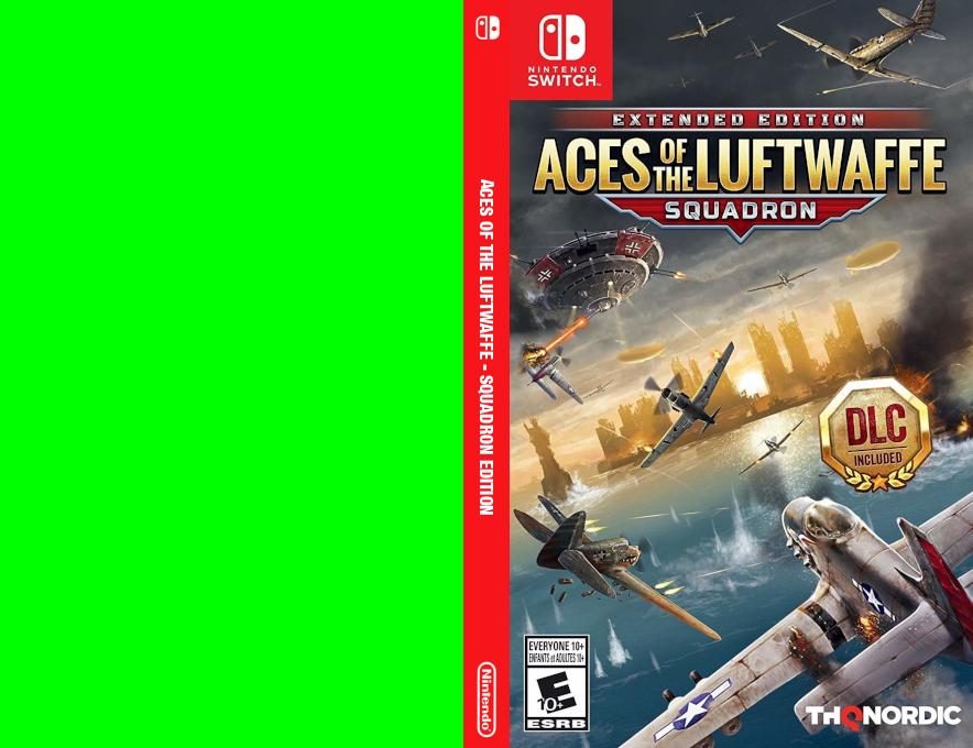 Aces of the Luftwaffe - Squadron — box-texture (US)